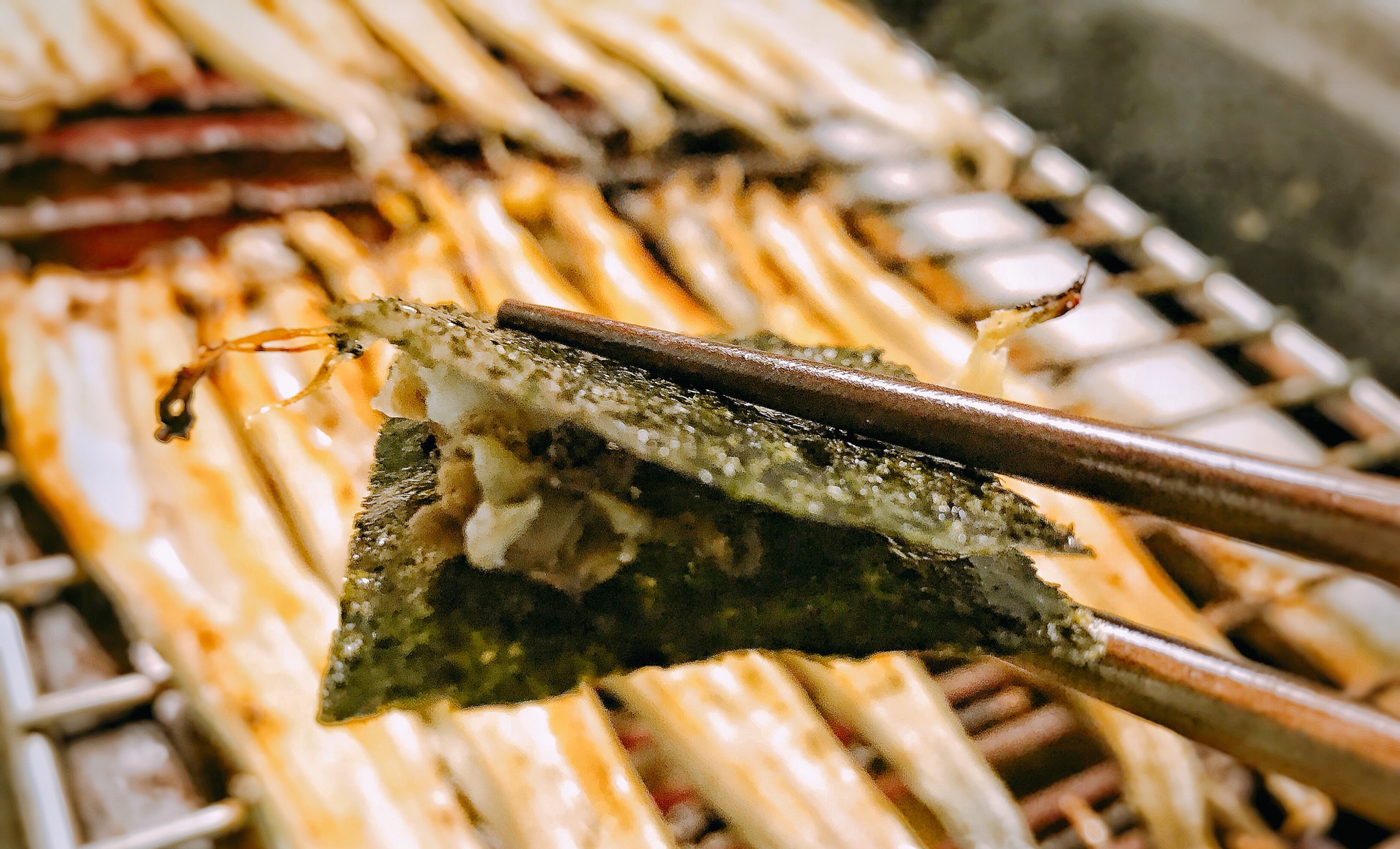 あなごの白焼きには広島【かき醤油海苔】