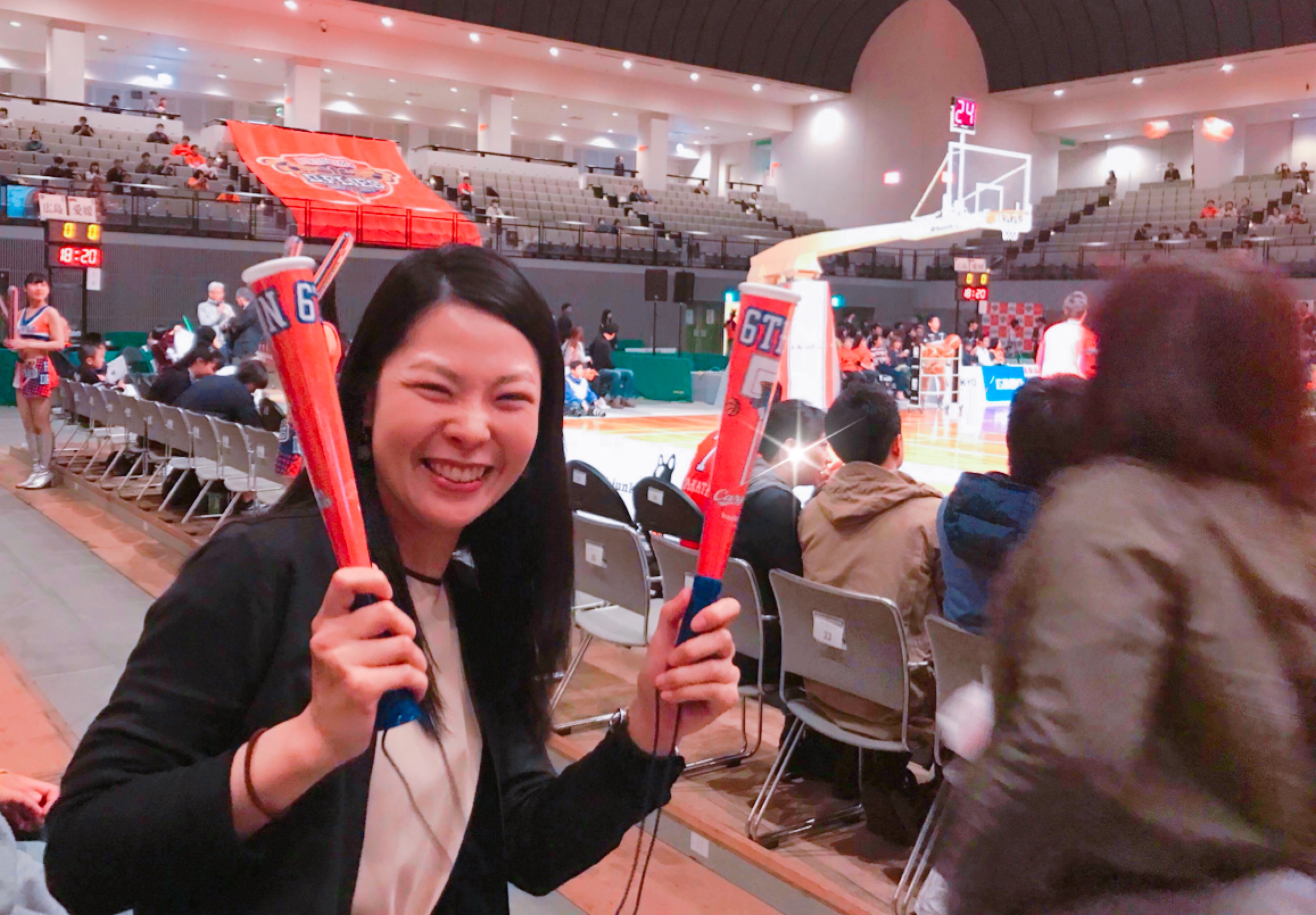 プロバスケ【広島ドラゴンフライズ】の観戦が迫力満点！