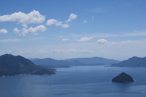 心洗われる宮島・弥山（みせん）からの景色