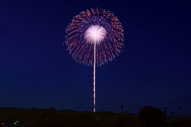 今夜は広島で花火が上がったね