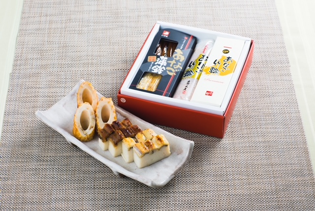 懐古庵 鷲尾　3点セット あなご尽くし詰合せ 厳選ギフト あなご竹輪・あなご蒲鉾・広島がんすの